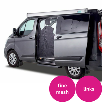 VanQuito Moskitonetz für Renault Trafic, Fiat Talento, Nissan NV 300 Schiebetür fine mesh